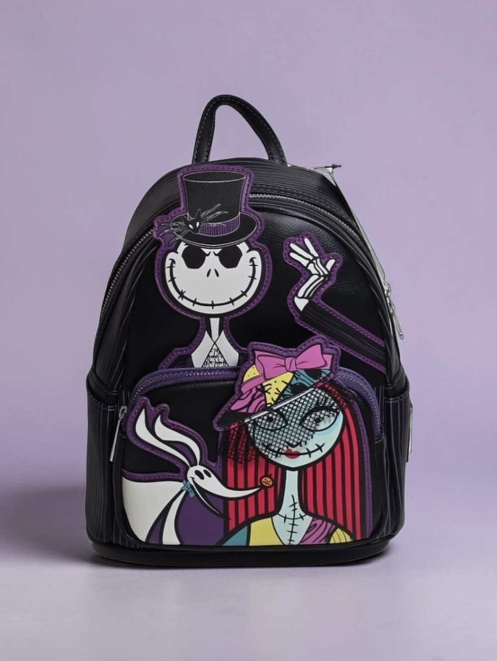Loungefly Nightmare Before Christmas Jack Sally Dapper Mini Backpack NWT